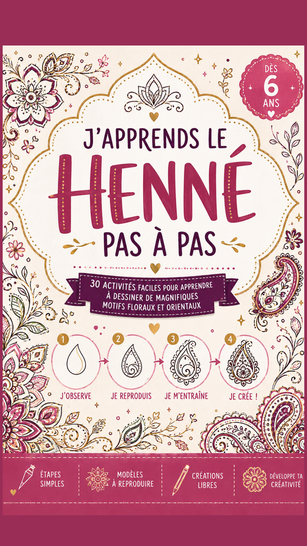 J’apprends le henné pas à pas